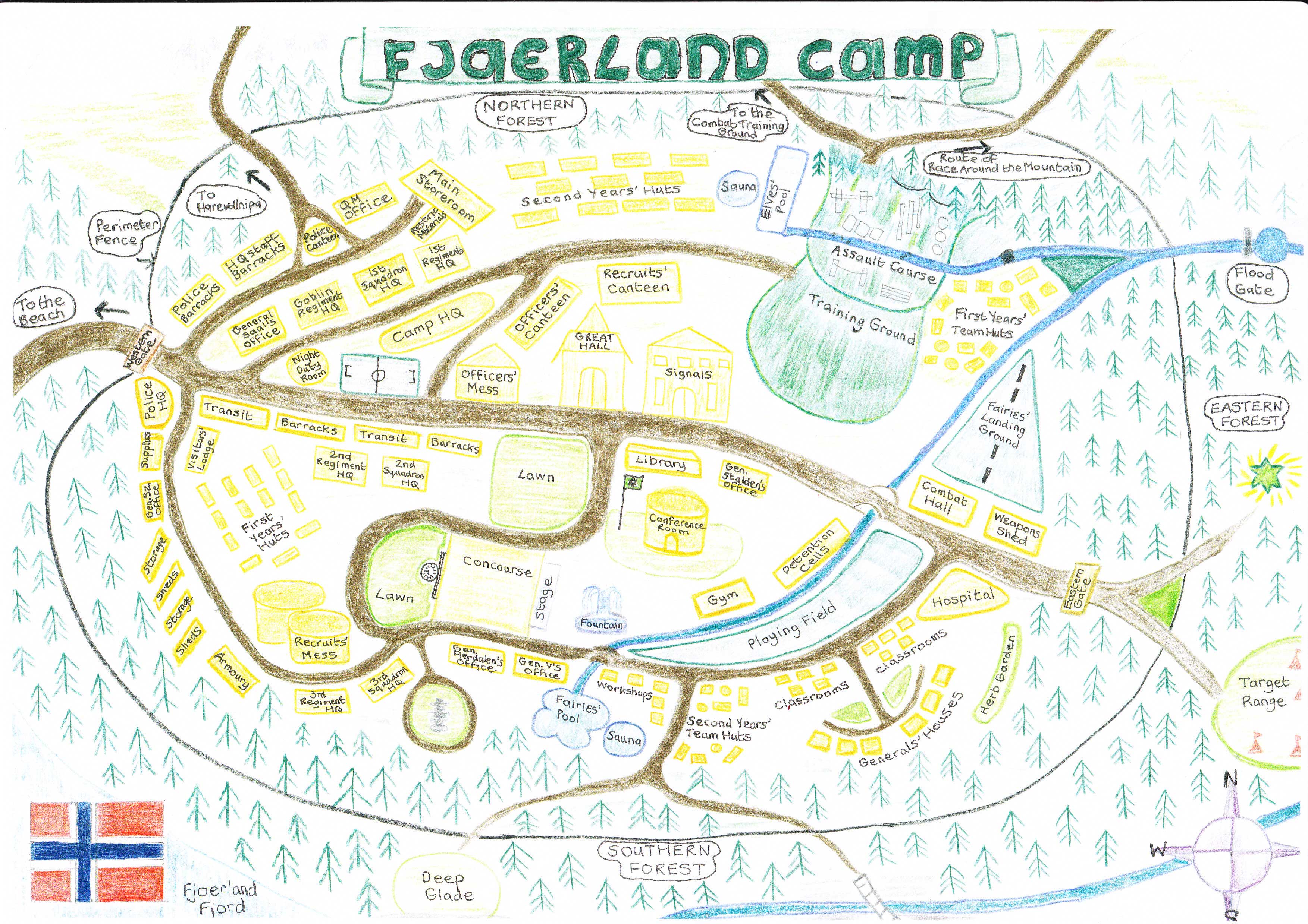 Map of Camp